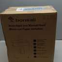 Bonsaii 100 Sheets Auto Feed Paper Shredder, Up to 30 Minutes Shredders for Home Office Use, Micro-Cut Heavy Duty Shredder / 4.2 Gallons/Security Level P-4 (C231-D)