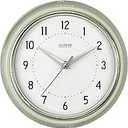 La Crosse Clock 9.5-inch Retro Diner Light Pistachio Green Silent Sweep Quartz Clock - 404-3024PH