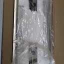 4-Light Dining Room Light Fixture Farmhouse Chandelier Brushed Nickel Modern Kitchen Island Pendant Lights Rectangular Hanging Lights Adjustable Height Metal E26 Base