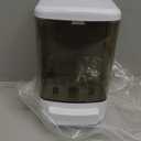 Soap Dispenser Wall Mount, 1000ML Commercial Manual Soap Dispenser Wall Mounted for Bathroom Kitchen Hotel, Shampoo Container Plastic