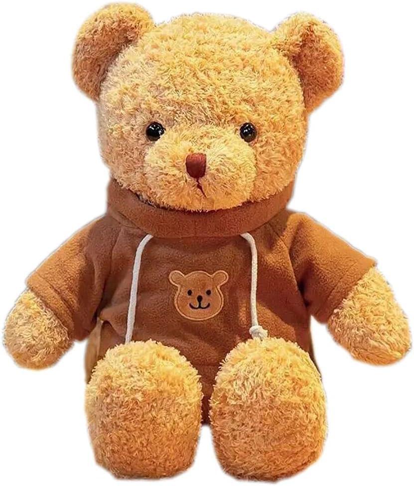 Teddy Bear Stuffed Animals Soft Plush Cute Teddy Bear Doll for Boys Girls 15.7in (Brown Bear 15in)