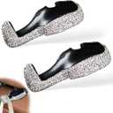 2-Pack Car Hooks  Sparkling Crystal Seat Back Organizers, Strong & Durable Backseat Hangers for Car, SUV & Truck Storage