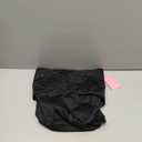 Littleforbig Washable Adjustable Reusable Waterproof Primary Comfort Cloth Adult Diaper Wrap Cover One Size Black