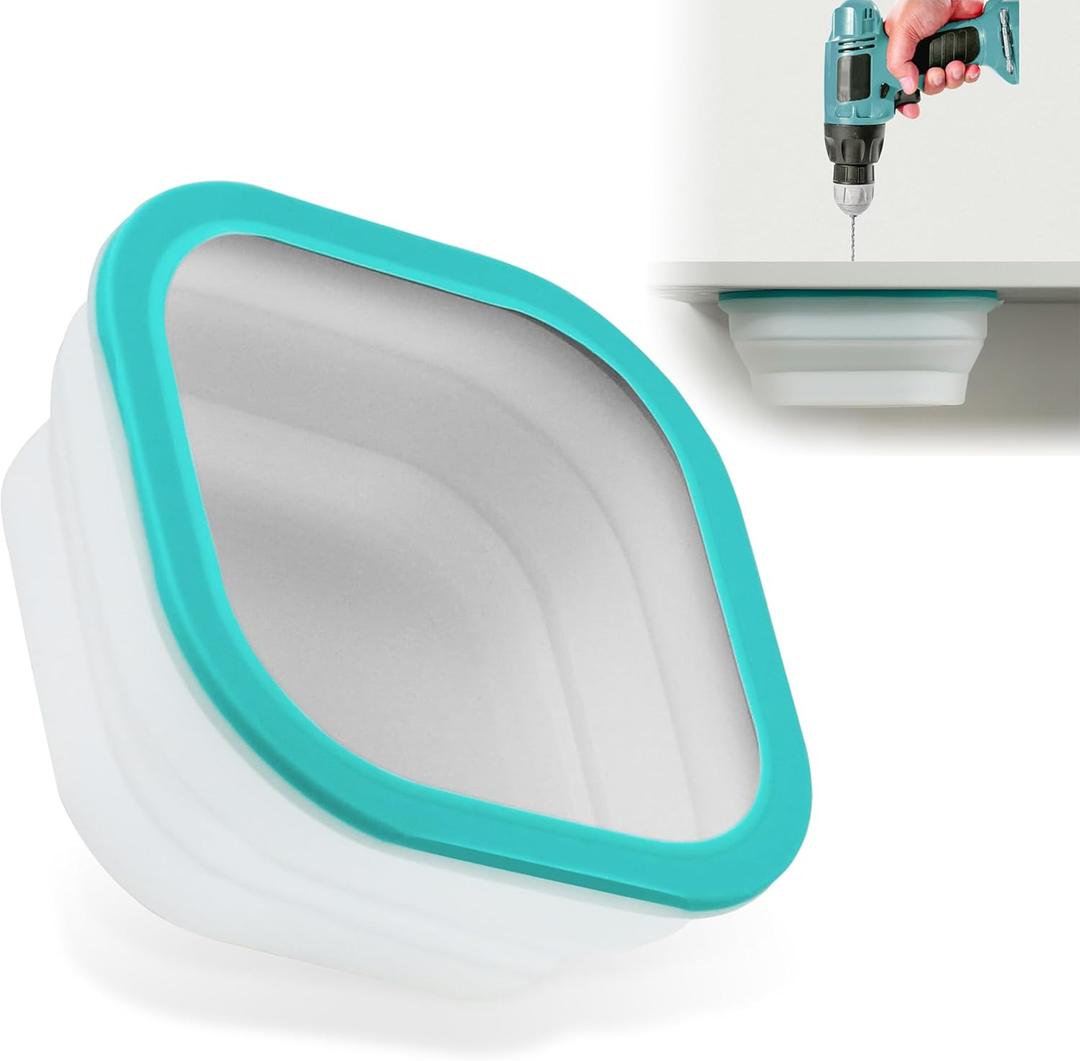 Dirt Bag Electrical Drilling Catcher Bag for Magnetic Metal Shavings, Non-Conductive Electrical Safety Drilling Tool Bag, Silicone Bags for Capturing Debris (6.1)