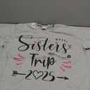 Sisters Trip 2025 Shirt Girls Road Trip 2025 Vacation Lovers T-Shirt