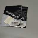 2 x 2 Pairs Satin Ribbon Shoe Lace 2CM Wide Flat Shoelaces Sneakers Casual Shoes Fashion Personalized Unisex (Beige)