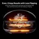 Typhur Dome 2 Large AI Smart Air Fryer, 15-in-1 Dual Heating, Self-Cleaning
