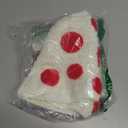 ComfyCamper Womens Knitted White Mushroom Hat Costume Red Spores Adults Teen Men Cottagecore Cosplay Halloween