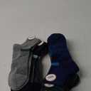 6 Pairs Merino Wool Ankle Running Hiking Socks Compression Support Breathable Thick Cushion No Show Socks for Women Men Large