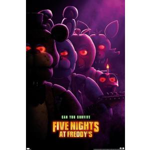 Trends International Five Nights at Freddy's Movie - Teaser One Sheet Wall Poster (34"L x 22.4"W)