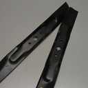 942-04308 Lawn Mower Blades for Cub Cadet Troy Bilt Craftsman 42" Deck Riding Mower, 6 Star Hole 42 inch Mulching Mower Blades, Replace 942-04308A, 942-04312, 742-04312,742-04308A(2Pack)