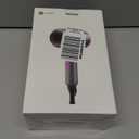 Slopehill Professional Ionic Hair Dryer, Powerful 1800W Fast Drying Low Noise Blow Dryer with 2 Concentrator Nozzle 1 Diffuser Attachments for Home Salon Travel (Black)