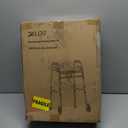 Delog Narrow Walkers for Seniors, Small Walkers for Seniors Tight Spaces Support Up to 350lbs, Standard Walkers for Adults