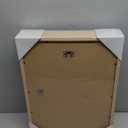 Yaetm 12x16 Picture Frame with Mat for 8.5x11 Set of 4, Natural Solid Oak Wood 12x16 Frame for Gallery Wall and Poster, Wall Mounted (4 pack, Oak)