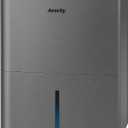 AEOCKY 50 Pint/Day Compressor Dehumidifier, 3500Sq.Ft for Basement, Home, Bedroom, Bathroom, with Drain Hose, Intelligent Humidistat, Quiet