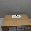 Snughome Dog Gate Indoor, 19.69" H Freestanding Dog Door Gates with Support Feet, Expands Up to 48 Wide Foldable Pet Gates for Doorways Hallways, 4 Panel Folding Pet Door Pet Fence for Puppy, White