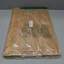 Bamboo Wood Cutting Board for Kitchen, 18" Large Cheese Charcuterie Chopping Block with Side Handles and Juice Grooves