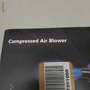 Compressed Air Duster & Vacuum 2-in-1, 320,000 RPM Brushless Motor