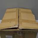 Arc Floor Lamps for Living Room Rattan Boho Floor Lamp with Remote Control,Dimmable LED Floor Lamp Wicker Lamp Shades Black Standing Lamp with 3 Color Temperature Tall Floor Lamps For Bedroom Corner (12Inch, Yellow)