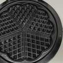 Mueller Heart 5 Waffle Maker, Waffle Iron, Adjustable Browning Control & Nonstick, Cool Touch Handle, Easy to Clean, Small Kitchen Appliances