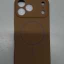 Miracase Magnetic for iPhone 17 Pro Max Case, Compatible with MagSafe, Integrated Silicone Camera Control Cover, 3.0mm Thicken Shockproof Drop Protection Phone Case for 17 ProMax, Chocolate