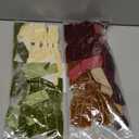 18 Pcs Burgundy, Olive Green, Camel, Beige Velvet Bows for Christmas Tree  Rustic Velvet Christmas Tree Bows, Holiday Decorations for Garland Wreath Bow (5 * 7", 1" Wide)