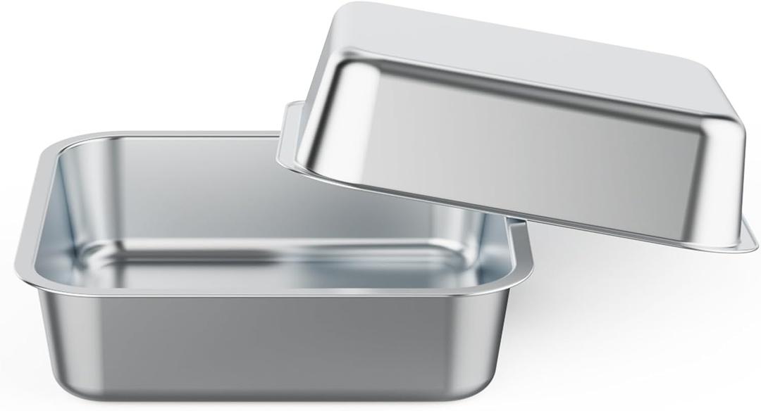 URPOWER Stainless Steel Dog Bowl 2 Pack for 2-in-1 Dog Bowl Set