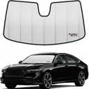 2023-2026 Accord Windshield Sun Shade Compatible for 2023-2026 Honda Accord Upgraded 6 Layers Accordion-Folding Front Sun Visor with Storage Bag Keep Interior Cool