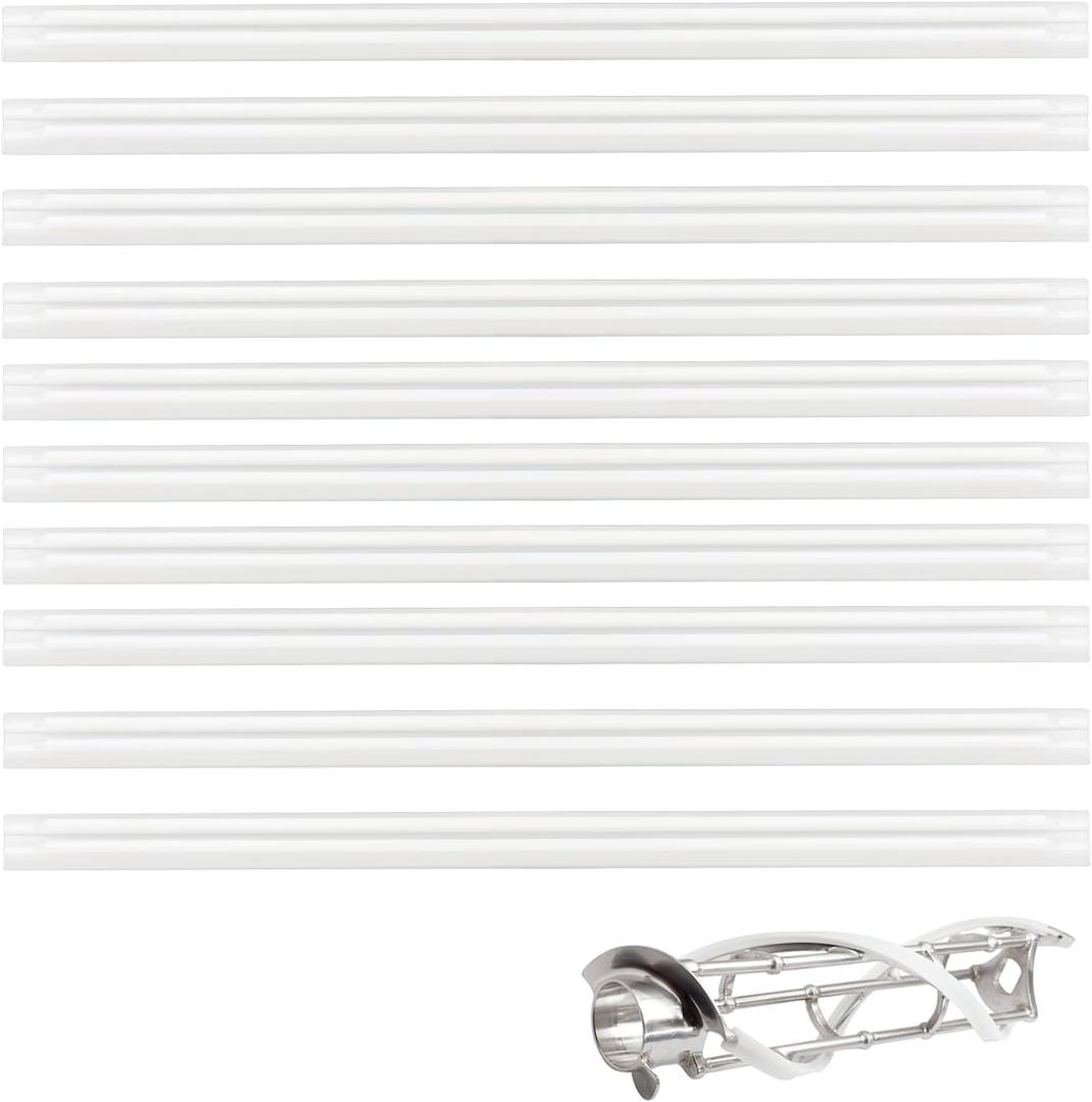 17" Scraper Blade Replacement for Taylor Soft Serve Machines- 035174 Fits Models 750, 751, 754, 774, 791, 794, C707, C709, C713, C717, Ice Cream Machine Blades for Smooth Product Distribution- 10 Pack