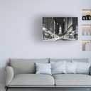 Wrapped Canvas Wall Art - Philippe Hugonnard 'City Hall Philadelphia' Wall Art for Living Room, Bedroom, or Office Dcor - 16x24