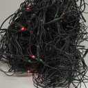 Lovelite 360LED Christmas Net Lights, 21ft x 5ft Mesh Lights Outdoor Green Wire 8 Modes Timer, Waterproof Connectable String Lights for Bushes Xmas Tree Garden Holiday Party Decor - Red Green