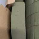 Maitys 12 Pieces Round Floral Foam Wet Green Flower Foam DIY Flower Arrangement Kit for Aisle Wedding Party Decoration(6.5 x 6.5 x 1.57 Inches)