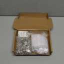 Hicarer 60 Set Funeral Favors, Celebration of Life Favors Angel Keychains Organza Bags Sympathy Thank You Tags for Memorial Party Supplies Guest Return Favors Funeral Gifts (Transparent)