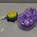 Fitvids Anti-Burst and Slip Resistant Exercise Yoga Fitness Birthing Ball with Quick Pump, 2,000-Pound Capacity, Multiple Colors and Sizes (Purple)