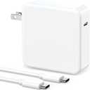 96W USB C Laptop Charger Power Adapter Replacement for Mac Book Pro 16, 15, 14, 13 inch 2023, 2022, 2021, 2020, 2019, 2018,mac Book air,IPad Pro, Fast Charging Type C Power Cord Supply