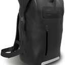 DUAXETONGXIA Waterproof Backpack，Heavy Duty Hiking Backpack，35/55/85L dry bag backpack waterproof for Men，Roll-Top Closure，for Kayaking, Travel, Hiking, Fishing, Camping, Motorcycles (black, 85L)