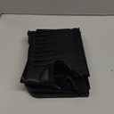 32"x 5.5" Sink Splash Guard Mat, Longer Silicone Faucet Splash Guard, Silicone Faucet Handle Drip Catcher Tray, Drip Protector Splash Countertop (Black)