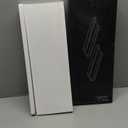 Love-KANKEI Floating Shelves Wall Mounted Set of 2, 17 Inch Rustic Wood Wall Shelves for Storage, Bedroom Living Room Bathroom Kitchen Office and More White