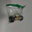 DOZYANT Propane Tank Gauge Level Indicator Leak Detector Gas Pressure Meter Universal for RV Camper, Cylinder, BBQ Gas Grill, Heater and More Appliances-Type 1 Connection