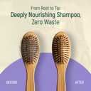 3 x Solid Rice Protein Water Shampoo Bar With Conditioner Effect Hair Soap  Shampoo Bars For Hair With All Natural Plant Based Essential Oils And Zero Waste Packaging (Chamomile And Mint)