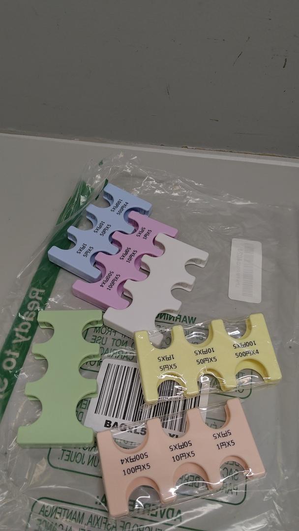 PATIKIL 6Pcs Japanese Coin Holder, Portable JPY Coin Organiser Dispenser Hard Case Storage 6 Slots, Great for Home, Office, Collection, Multi Color 