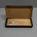 Bathroom Vanity Tray – 12" x 6" Oak Decorative Wooden Tray for Toilet Tank Organizer Wood Tray for Bathroom Countertop, Soap, Perfume & Storage, Vanity & Dresser Decor, Gold & Natural Oak