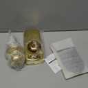 MiLocks CKK-02P Titan Keyless Entry Door Lock - Deadbolt Smart Door Knob Handle with Backlit Electronic Keypad, Adjustable Latch and Audible Tones for Interior Front Doors & More, Polished Brass