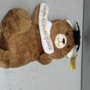 Graduation Teddy Bear 2026 11.2 Inch Graduation Gifts with Gift Card Slot Cute Congrats Stuffed Animal with Cap Embroidery Congrats Class of 2026 for Graduates Party Favor