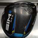 TaylorMade Golf SIM2 MAX Driver (Black/Light Grey/Blue)