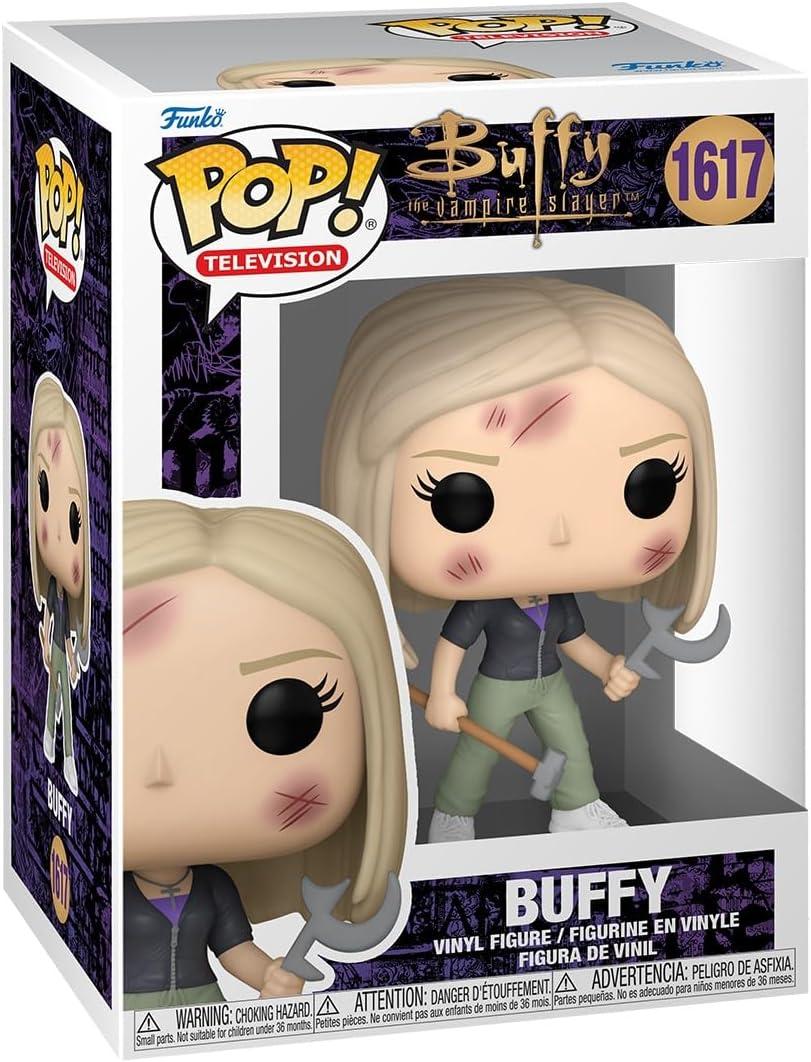Funko POP TV: BTVS  Buffy Summers with Weapons - Buffy The Vampire Slayer - Collectable Vinyl Figure - Gift Idea - Official Merchandise - for Kids & Adults - Horror Fans