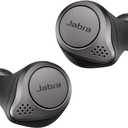 Jabra Elite 75t True Wireless Earbuds with Charging Case, Titanium Black  Active Noise Cancelling Bluetooth Earbuds with a Comfortable, Secure Fit, Long Battery Life, Great Sound