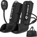 QUINEAR Leg Recovery System for Athletes, Air Compression Recovery Boots Massager for Circulation and Pain Relief - 9 Intensities 60-140 mmHg - FSA-HSA Eligible