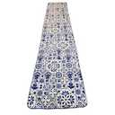 Mexican-Themed Table Runner - 100% Polyester, Colorful Variations - Día de Muertos, Cinco de Mayo, Mexican Culture & Traditions (Talavera Birds)