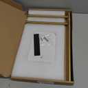 Standing Hand Towel Holder, Hand Towel Stand with Marble Base, 304 Stainless Steel Towel Rack with 2 Swivel Arm, Countertop Stand Towel Ring Towel Bar for Bathroom (Gold)